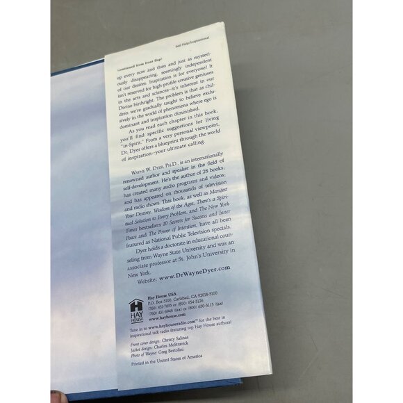 Dr. Wayne W. Dyer Inspiration your ultimate calling hardcover book English READ - Picture 3 of 6